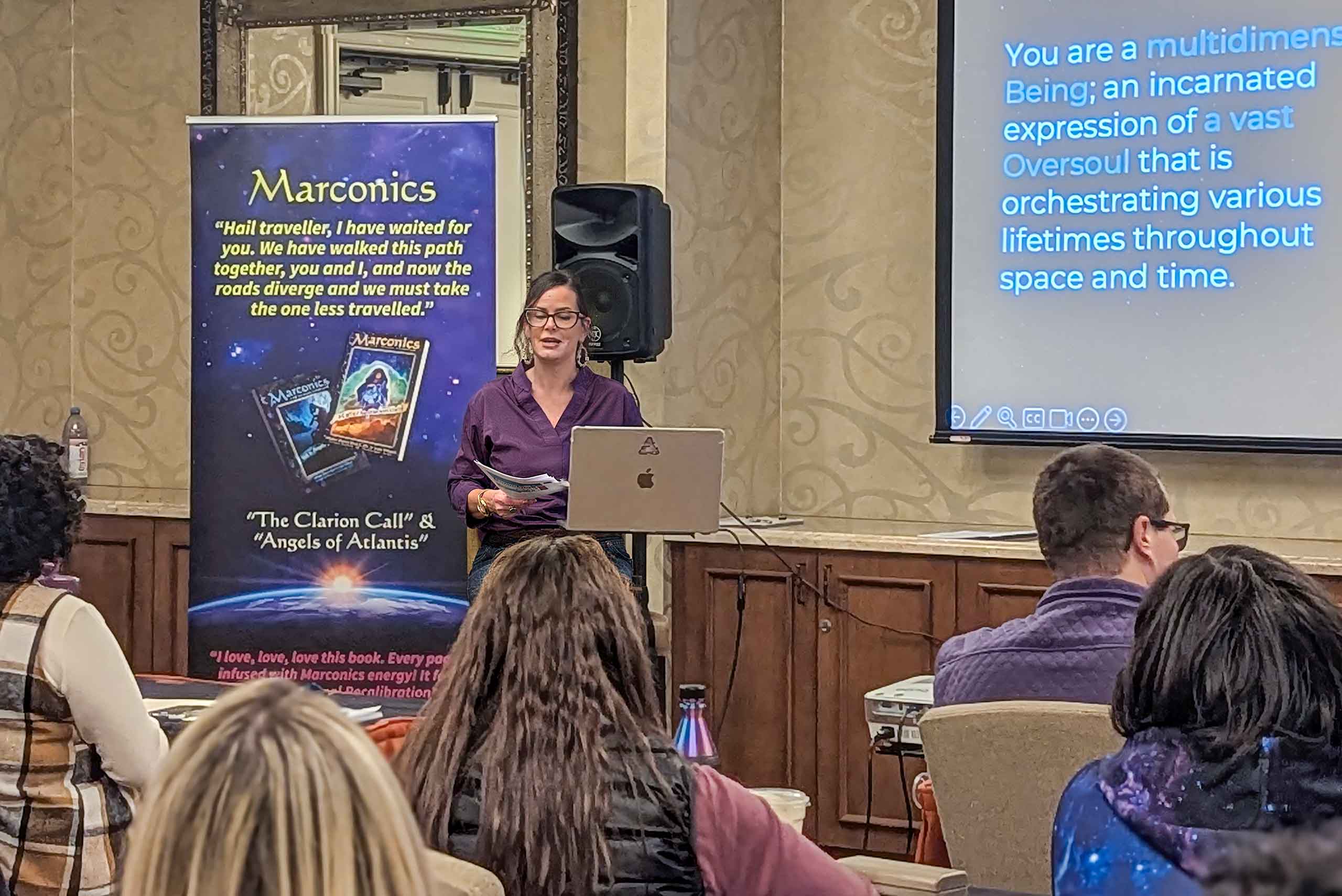 Marconics Teacher Pamela Killings - teaches class