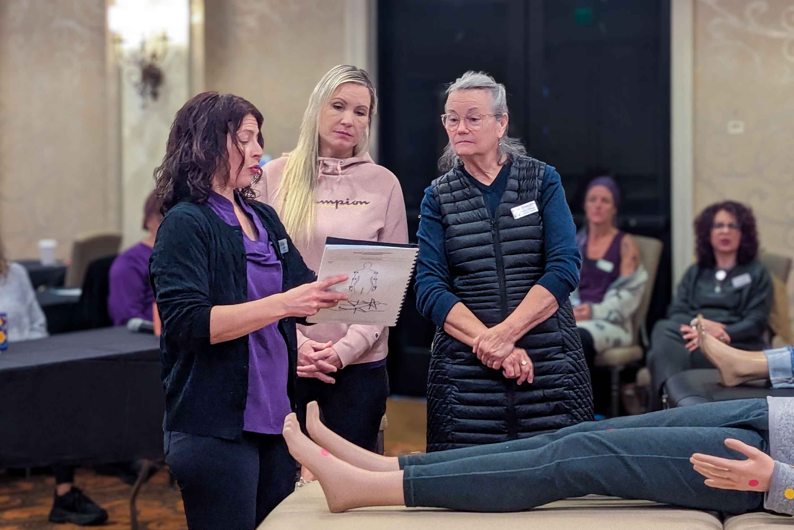 Marconics Teacher Vanessa Nicoletta - teaches protocol