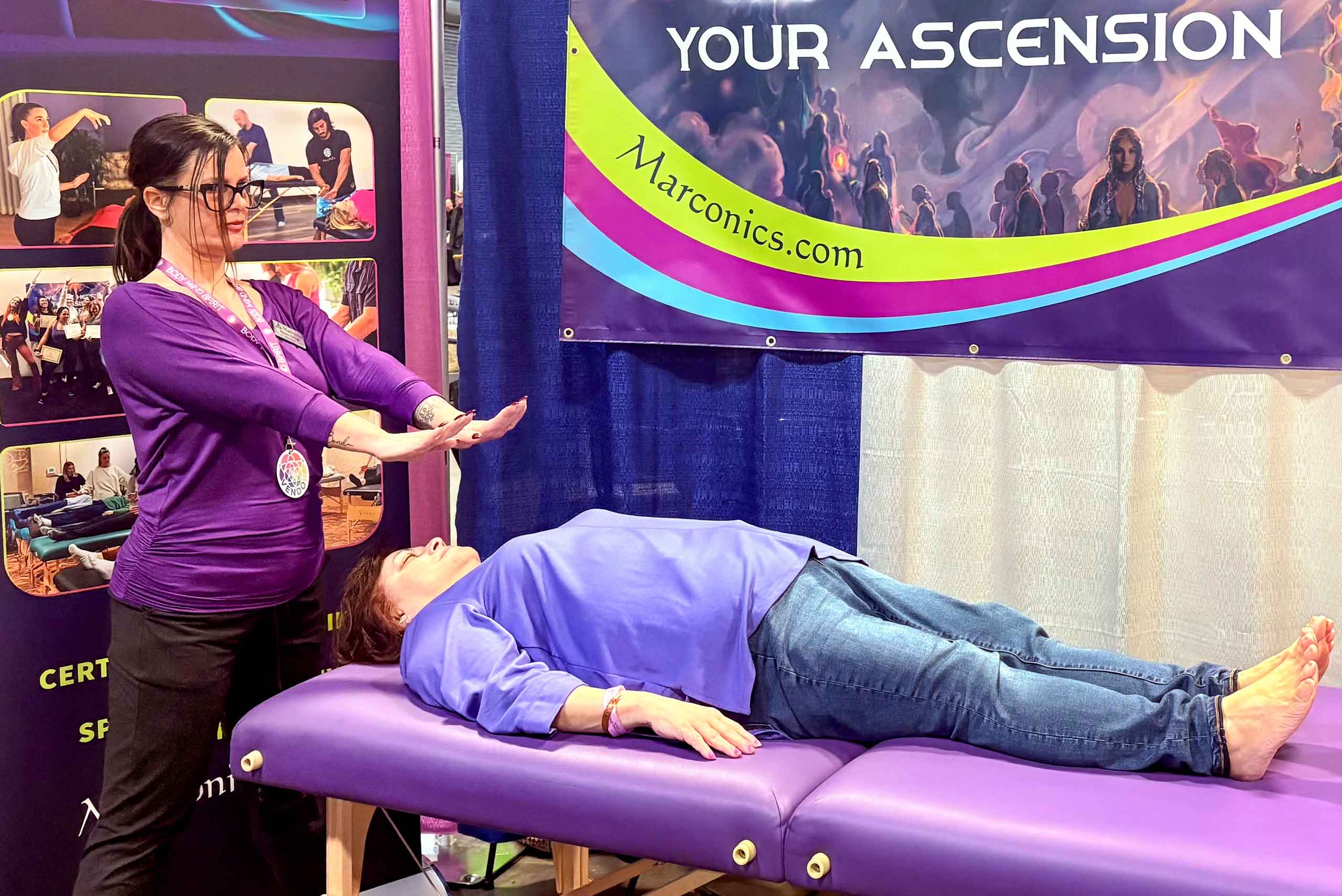 Marconics Teacher Pamela Killings - performs protocol